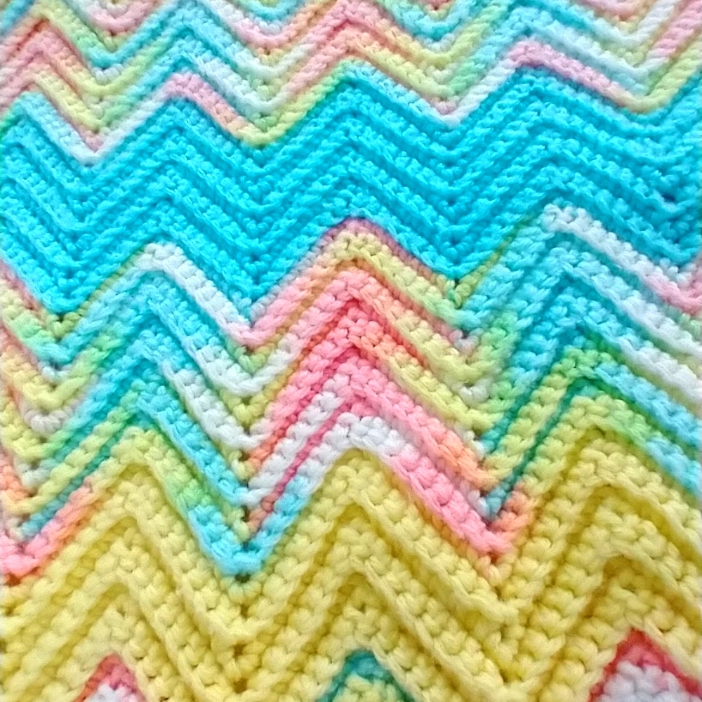 Blanket lap blanket throw baby handcrafted crochet